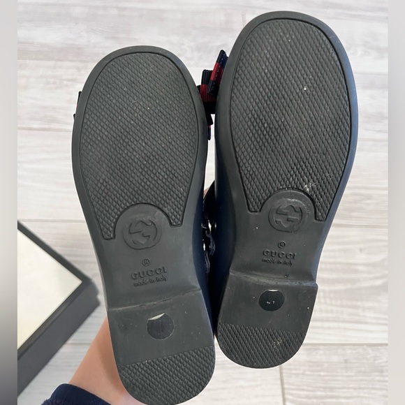 Authentic Gucci Kids Bow Flats - Picture 8 of 8